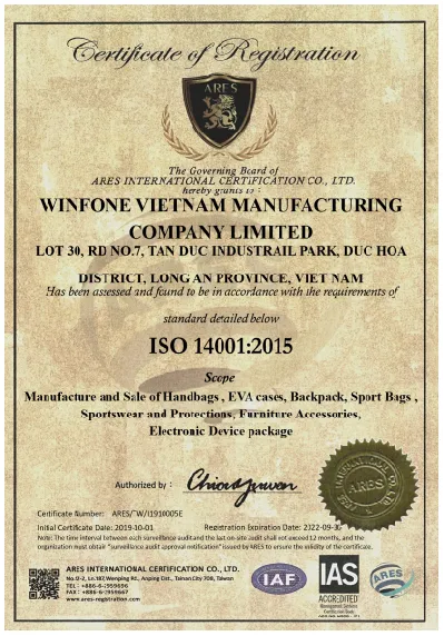Vietnam ISO 14001 2015 Environmental management systems